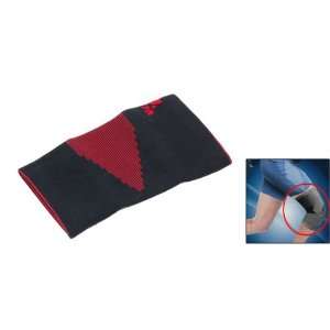 Como Flexible Knee Support Kneepad Black Red for Football Sports 