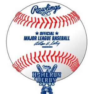 2006 Official Rawlings Home Run Derby Baseball  Sports 