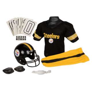 Pittsburgh Steelers Kids/Youth/Boys Deluxe Football Helmet/Jersey 