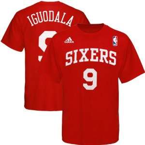  adidas Philadelphia 76ers Andre Iguodala Game Time T Shirt 