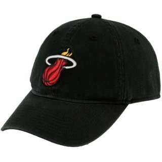 adidas Miami Heat Black Basic Logo Slouch Hat 883244400665  