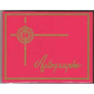 Autograph Book (Red)   4.75  x 6 Arts, Crafts & Sewing