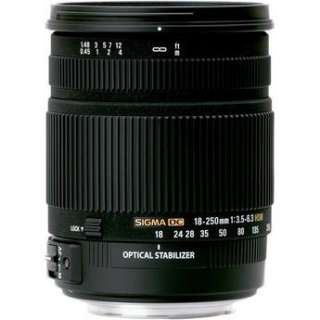 Sigma 18 250mm f/3.5 6.3 DC OS HSM Lens Nikon 18 250 mm 085126880552 