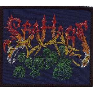  Sea Hags Logo Glam Metal Music Band Woven Patch 