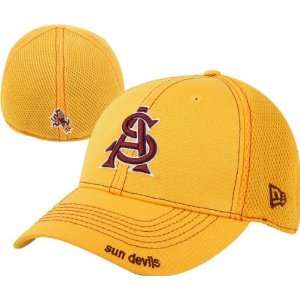  Arizona State Sun Devils 39THIRTY Gold Neo Stretch Fit Hat 
