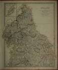 England 1831 Antique Map. SDUK  