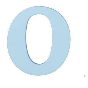  8 Inch Wall Hanging Wood Letter O Sky Baby