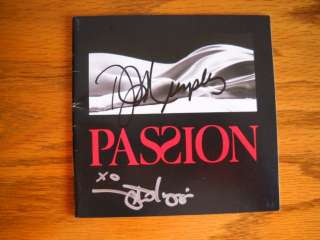Signed Passion CD Marin Mazzie Donna Murphy Autographed  
