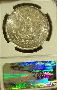 1887 Morgan Silver Dollar MS 65 NGC VAM 12 Gator Eye  