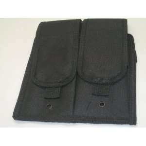  Taigear Black Velcro Attachable Double Magazine Pouch 