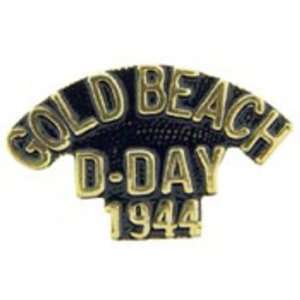  WWII D Day Gold Beach Pin 1 Arts, Crafts & Sewing