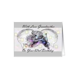  82nd Birthday / With Love Grandmother Card Health 