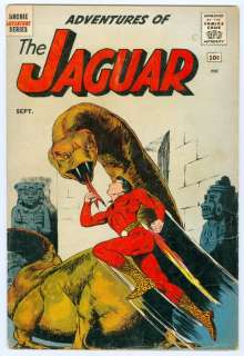 Adventures Of The Jaguar Comics #1 (1961) GD/VG,Archie,Silver Age 