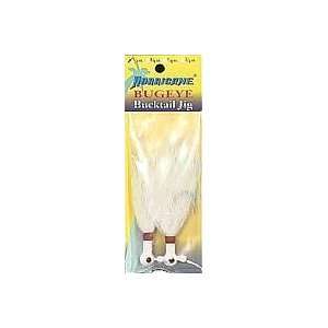  BUGEYE BUCKTAIL 1/4OZ WTE 2PK