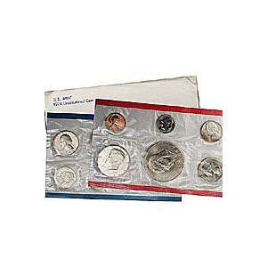 1974 US Mint Uncirculated Coin Set  