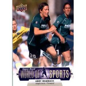   Abby Wambach   ENCASED Trading Card (ShortPrint)s Sports Collectibles