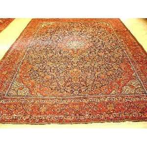 8x12 Hand Knotted kashan Persian Rug   120x810 