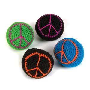  2 Peace Sign Kick Ball Case Pack 144 Toys & Games