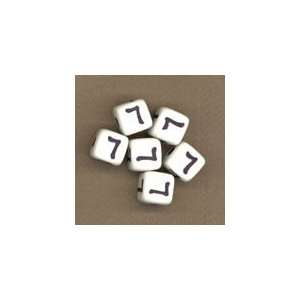  Alphabet Beads Letter L 12mm Cube, 12pcs