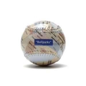  Bergino 10169 Ballparks of America Map Baseball Sports 