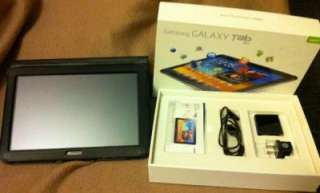 Samsung Galaxy Tablet GT P7510 32GB, 10.1in   Metalic Gray Extras 
