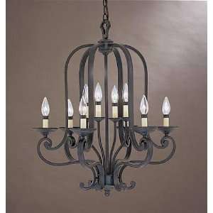  Designers Fountain Chandelier 9030 NI Messina Chandelier 