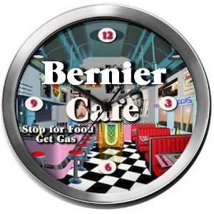 BERNIER 14 Inch Cafe Metal Clock Quartz Movement Kitchen 