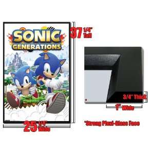  Framed Sonic Generations Poster 9359