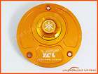 All Years Yamaha YZF R6 R1 Gold CNC Fuel Cap YEC Logo