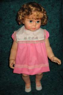 Vintage 1959 Ideal 32 Penny Playpal Doll w/ Dress & Shoes  