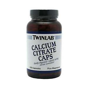  TwinLab Calcium Citrate Caps   150 ea Health & Personal 