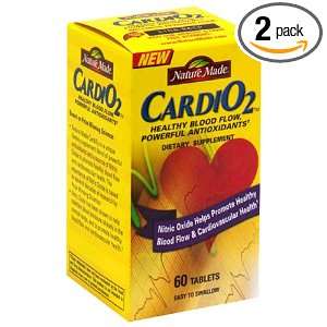  Nature Made CardiO2, 60 Boxes (Pack of 2) Health 