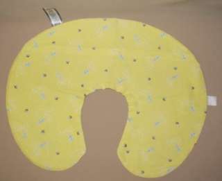 BOPPY Nursing Pillow Slipcover YELLOW Dragonfly BABY Bees COVER Cotton 