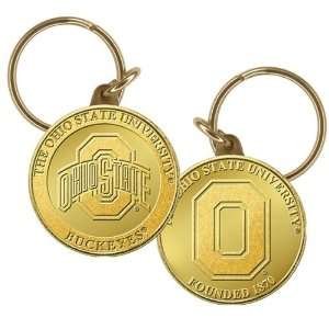    Ohio State University Bronze Coin Keychain