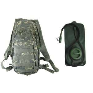  Military Camo ACU Hydration Pack Backpack 2.5 Liter (84oz 