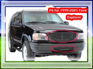 99 2000 01 Ford Explorer Billet Grille Grill Combo 1999  