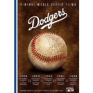  Angeles Dodgers Vintage World Series Films Dvd Set