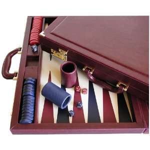  Tournament Burgundy Backgammon (26520)