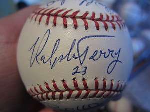1961 Yankees 9x Signed MLB Baseball Ball PSA/DNA Terry Blanchard 