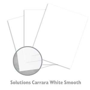    Solutions Carrara White Paper   250/Package
