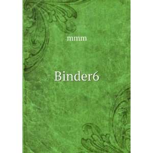  Binder6 mmm Books