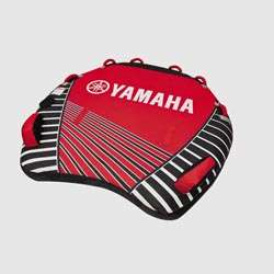 This listing is for a new Yamaha 2 3 Rider Towable Deck Tube.
