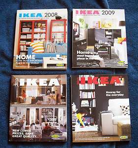 IKEA CATALOGS 2008 2009 2010 2011  