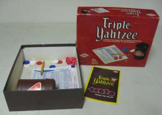 COLLECTIBLE 1973 LOWE TRIPLE YAHTZEE GAME  