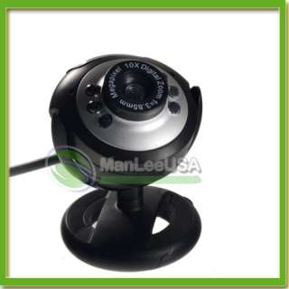 8M 8 MegaPixel USB Laptop PC Webcam Web Cam Camera With Micropho​ne 