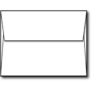 White A2 Envelopes   100 Envelopes