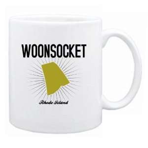  New  Woonsocket Usa State   Star Light  Rhode Island Mug 