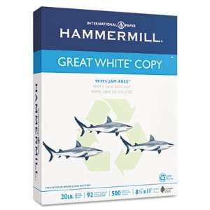   Hammermill Great White Recycled Copy Paper HAM86704