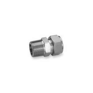  HAM LET 768L SS 4MM X 1/8 Male Connector,Pipe 1/8 In,Tube 