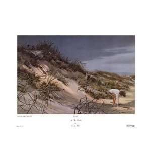  Carolyn Blish At The Beach 23.00 x 17.50 Poster Print 